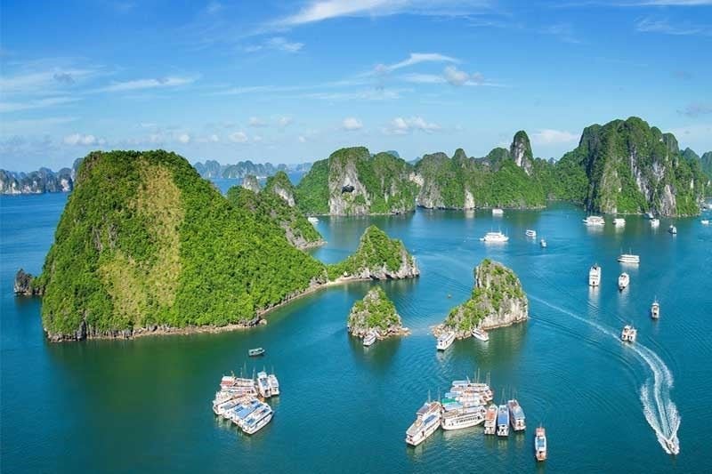 Contemplate Ha Long Bay on a seaplane